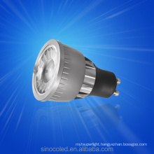 China Best 220V 12V 3W 5W CE ROHS MR16 GU10 COB LED Spotlight, COB Dimmable MR16 GU10 LED Spot Light